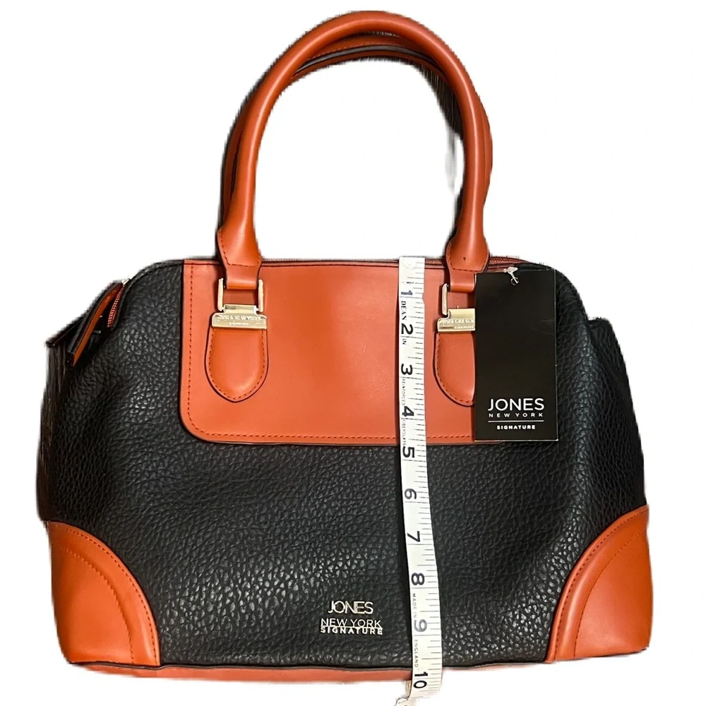 NWT Jones New York Signature Ruby satchel handbag with Crossbody Strap